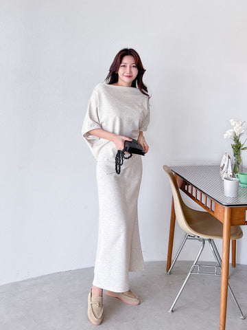 two-piece Brand order Basic item Turtle Cape goddess Liang cape SET 2colors -Design by Korea