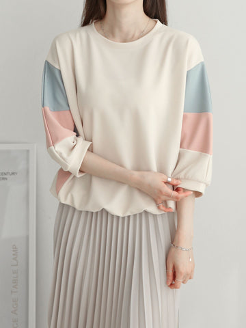Pastel SS piece T 恤（3 色）- Design by Korea