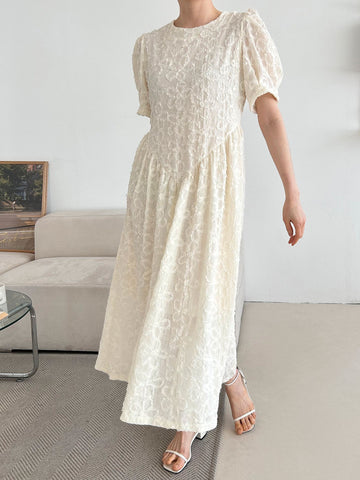 Goddess Lace Short Sleeve Dress  - Design by Korea